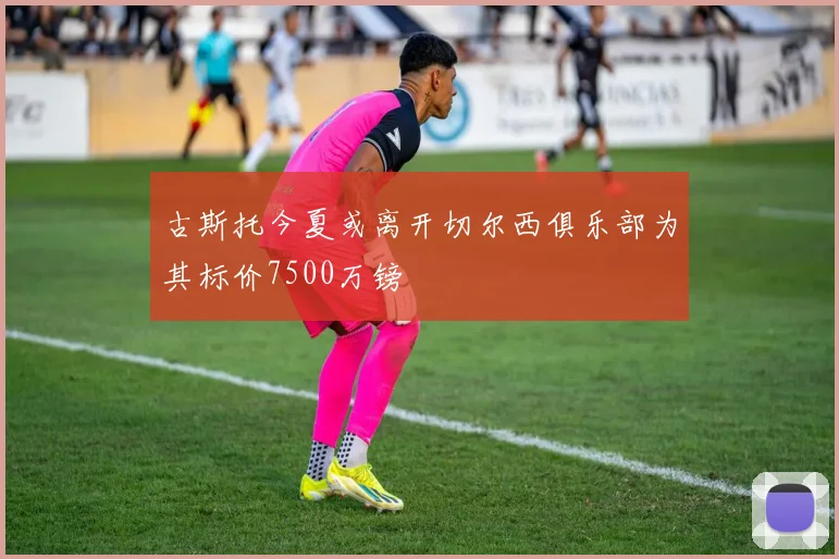 古斯托今夏或离开切尔西俱乐部为其标价7500万镑